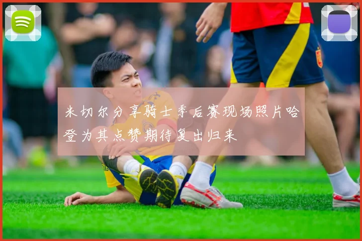 米切尔分享骑士季后赛现场照片哈登为其点赞期待复出归来